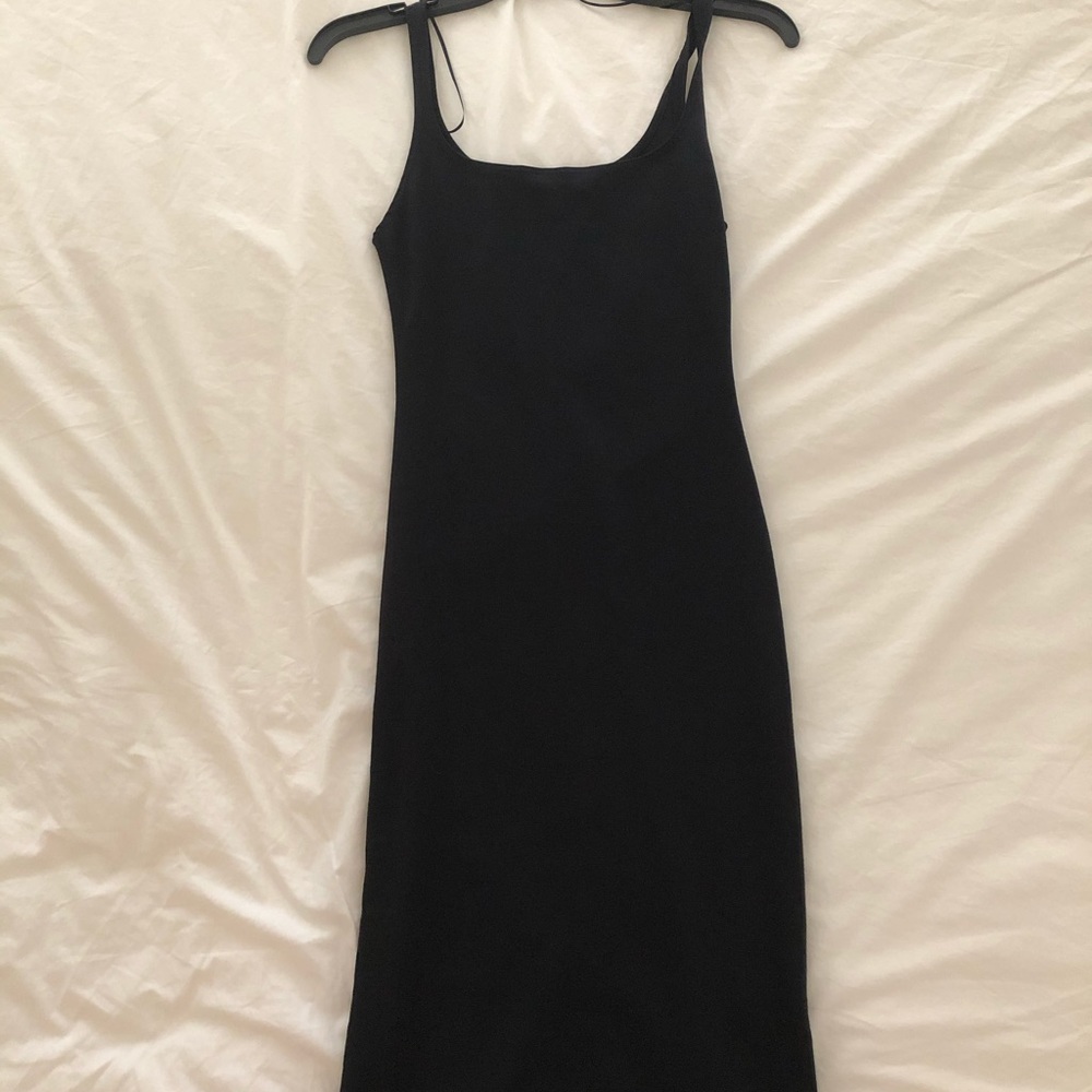 Fitted slip dress